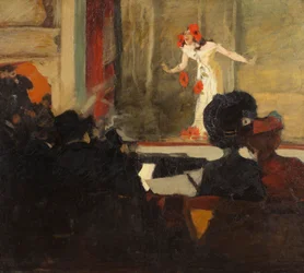 Musik-Hall-Szene