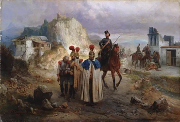 Die gefangenen Franzosen im Jahr 1814, 1885