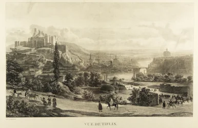 Ansicht von Tiflis, 1830er Jahre