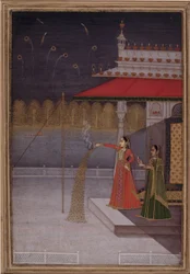 Die Nacht von Shab-barat, um 1735-40