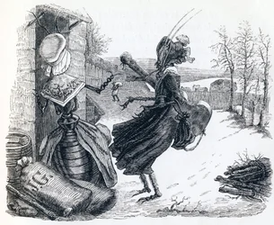 Die Zikade und die Ameise (La cigale et la fourmi) - Fabeln von La Fontaine