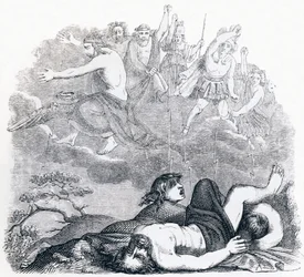 Jupiter und die Donner - Fabeln von La Fontaine