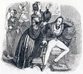 Der Mann mittleren Alters und seine zwei Geliebten - Fabeln von La Fontaine