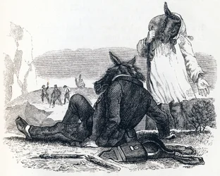 Die zwei Maultiere - Fabeln von La Fontaine