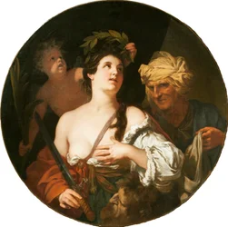 Judith mit dem Kopf des Holofernes, 1687