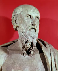 Büste von Hesiod
