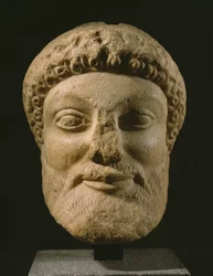 Kopf des Dionysos, Attika, ca. 480-460 v. Chr.