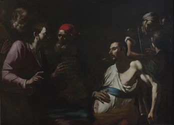 Heilung eines Mannes mit Wassersucht, um 1630