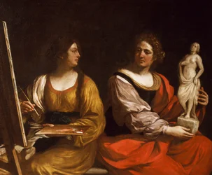 Allegorie der Malerei und Bildhauerei