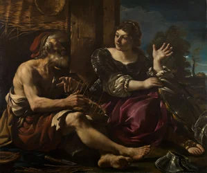 Erminia und der Hirte