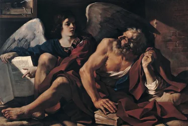Der heilige Matthäus und der Engel, 1622