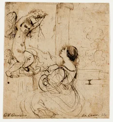 Frau mit Putto