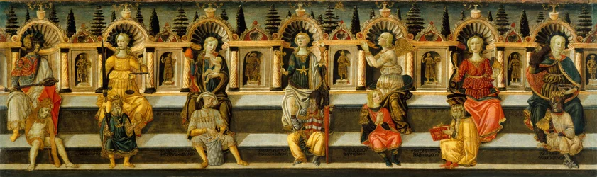 Die sieben Tugenden, ca. 1467-1469