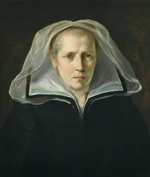 Porträt von Mutter Ginevra Pucci, ca. 1610