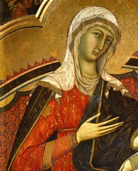 Marias Gesicht (Detail)
