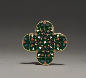 Vierpass-Plakette, ca. 1300-1310