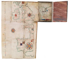 Taschenatlas und nautischer Almanach, ca. 1546
