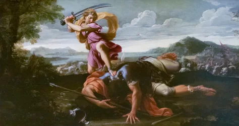 David und Goliath