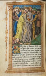 Stundenbuch (Gebrauch von Rom): fol. 20v, Christus in Gethsemane