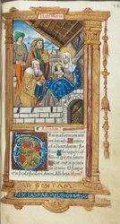 Stundenbuch (Gebrauch von Rom): fol. 38r, Anbetung der Könige