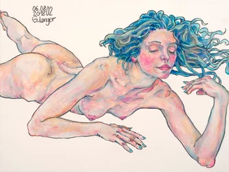 Liegender Akt, Das Flüstern des Wassers