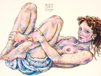 Liegender Akt, Erwartung