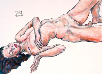 Liegender Akt, Im All der Sinne