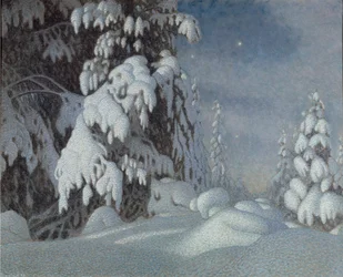 Wintermondlicht, 1895