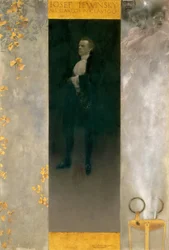 Der Schauspieler Josef Lewinsky als Carlos, 1895