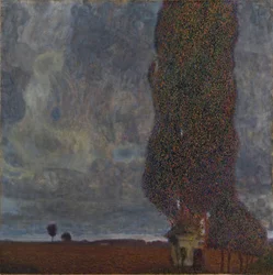 Aufziehendes Gewitter (Die große Pappel II)