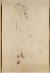 Sitzende Frau, 1908