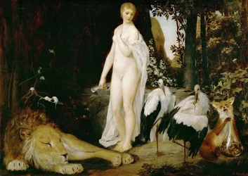 Die Fabel, 1883, 84,5 x 117, Wien Museum