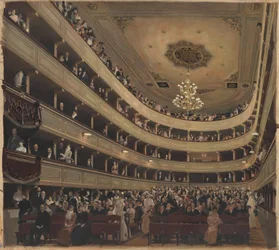 Zuschauerraum im Alten Burgtheater