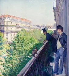 Balkon, Boulevard Haussmann