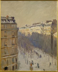 Boulevard Haussmann, Schneeeffekt