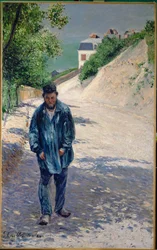 Pater Magloire auf der Straße zwischen Saint-Clair und Etretat