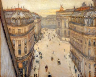 Rue Halévy, Blick aus einem sechsten Stock