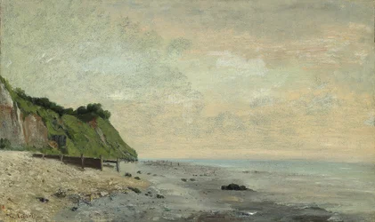 Klippen an der Seeküste: Kleiner Strand, Sonnenaufgang