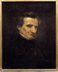 Porträt von Hector Berlioz (1803-1869), französischer Komponist.