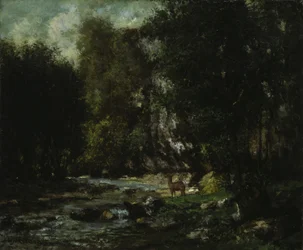 Der Bach von Les Puits-Noir