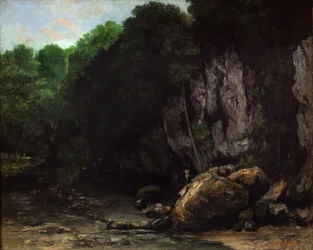 Der Bach am Schwarzen Brunnen, 1865