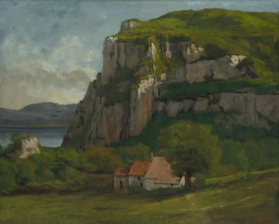 Der Felsen von Hautepierre, ca. 1869