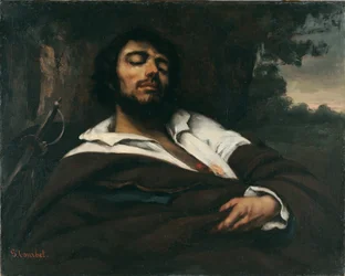 Der Verwundete (ca. 1866)