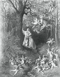 Angelica und Medoro, aus Der Wahnsinn des Orlando
