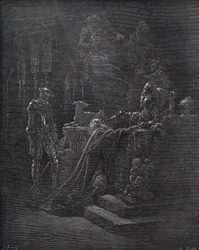 Don Quijote, Montesinos und Durandarte in Montesinos