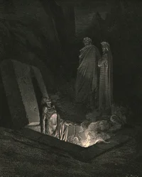 Er, sobald ich am Fuß des Grabes stand, musterte mich eine Weile, ca. 1890