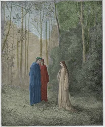 Purgatorio, 5. Gesang: Dante spricht mit Pia de