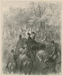 Rotten Row, Hyde Park, London