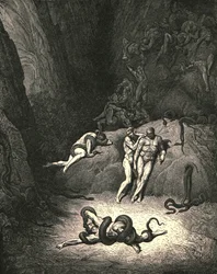 Die anderen beiden schauten zu und riefen: Ah! Wie veränderst du dich, Agnello!, ca. 1890