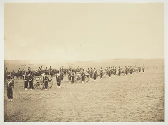 Ohne Titel [Artillerie], 1857